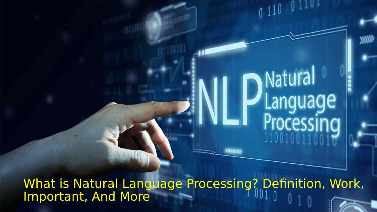 What is Natural Language Processing? Definition, Work, Important, And More