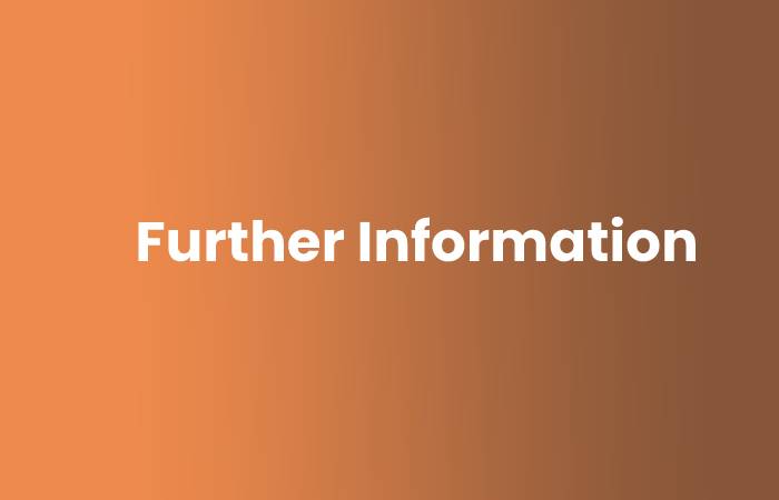 Further Information
