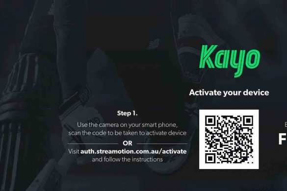 Auth.Streamotion.Com Au/Activate