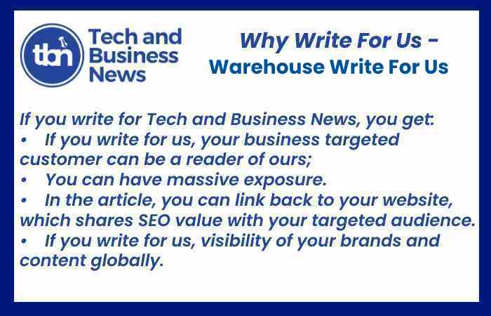 Warehouse Write For Us
