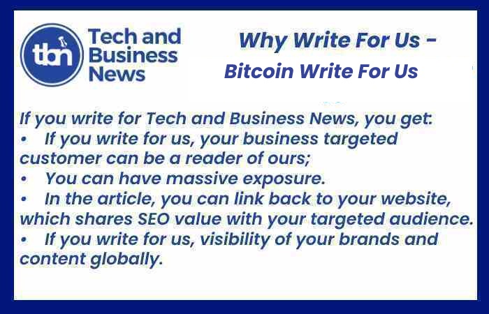 Bitcoin Write For Us