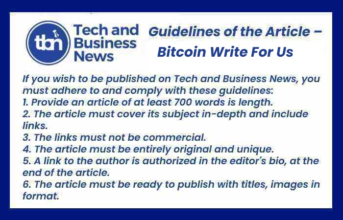 Bitcoin Write For Us