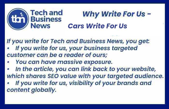 Cars Write For Us 