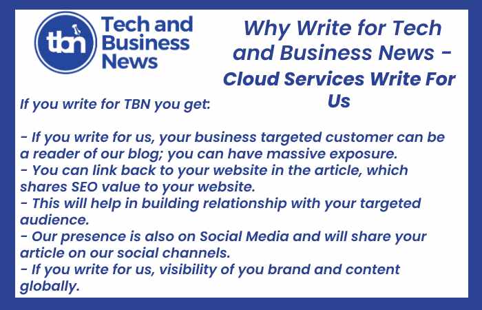 Cloud Services Write For Us