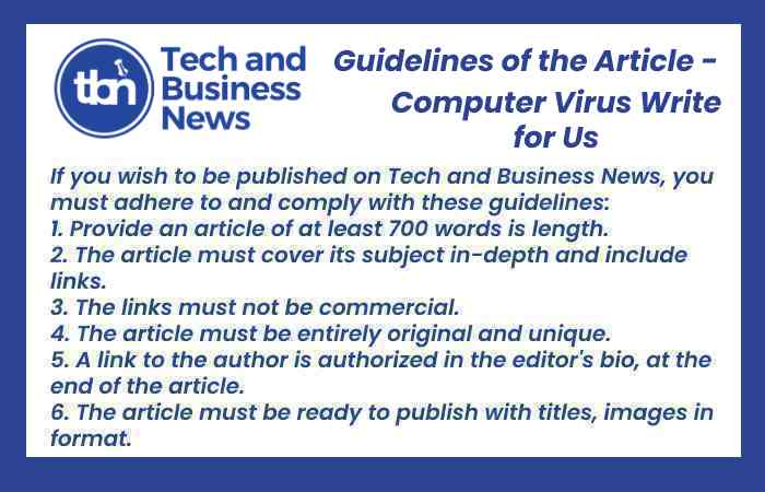 Computer Virus Write for Us