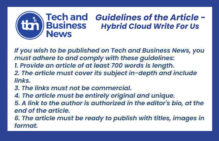 Hybrid Cloud Write For Us