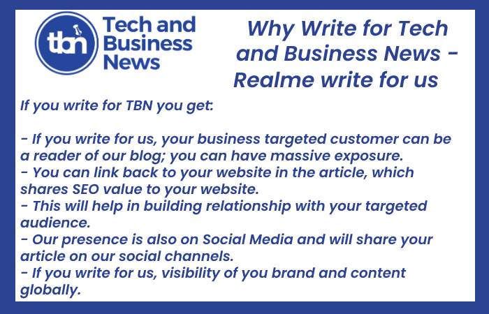 Realme write for us