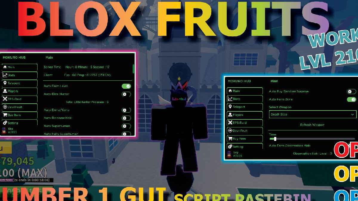 Update 17 Blox Fruits Script Pastebin 2022