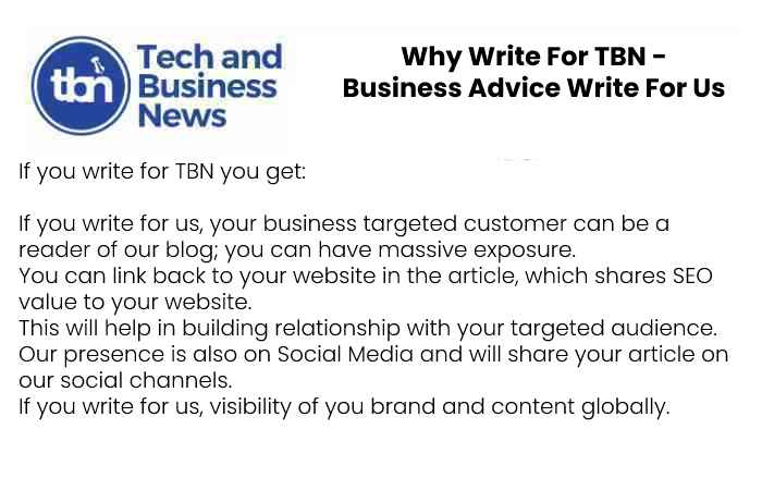 Business Advice Write For Us
