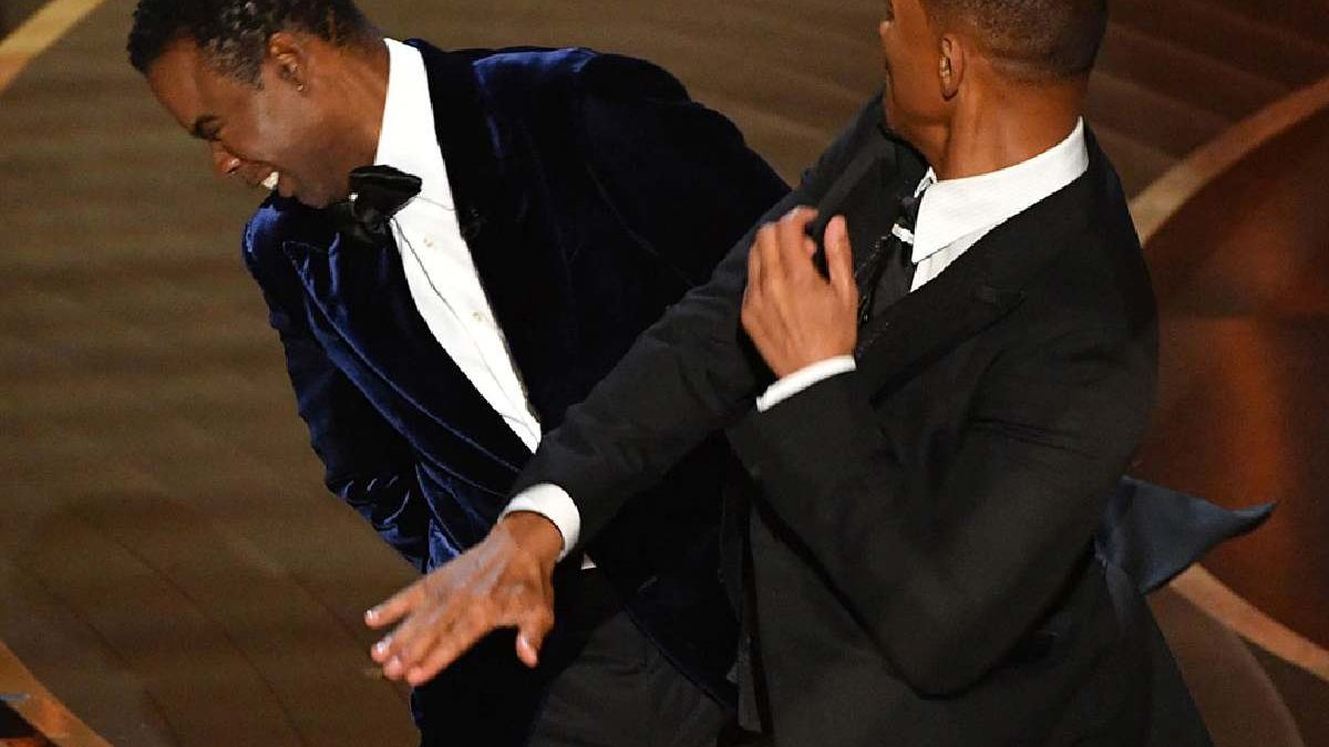 Will Smith and Chris Rock – The iconic moment