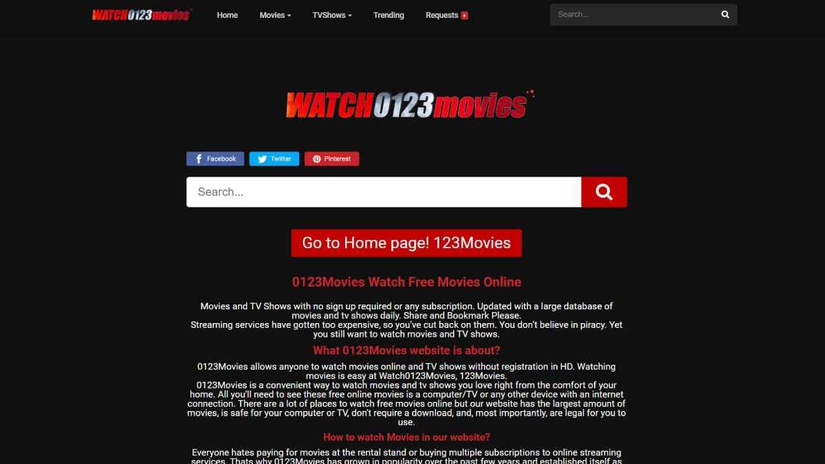 0123movies: Illegal, Safe, Download, And More