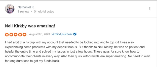 Customer Testimonials on Sitejabber.com