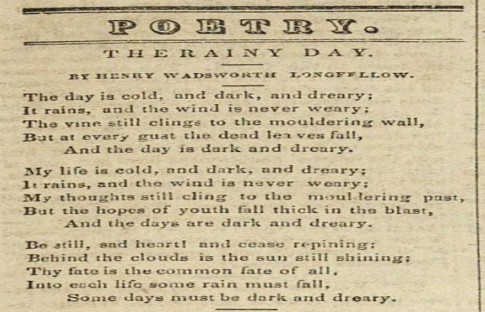 What Is The Main Message Of The Poem_ The Rainy Day