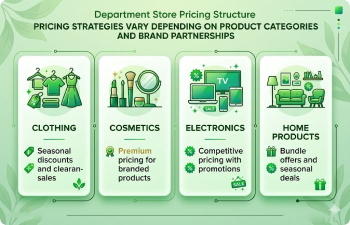 Department Store Pricing Structure